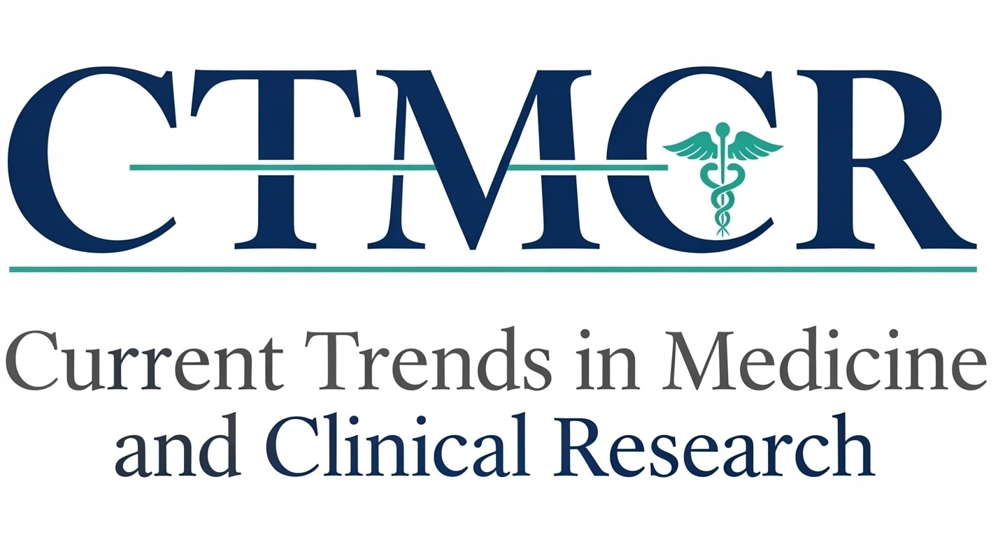 Logo for the journal Current Trends in Medicine and Clinical Research (CTMCR). Current Trends in Medicine and Clinical Research (CTMCR), also known as Current Trends in Medicine Journal, Trends in Medicine and Clinical Research